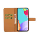 For Samsung Galaxy A33 5G Ethnic Style Embossed Pattern Leather Phone Case(Brown)
