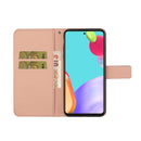 For Samsung Galaxy A33 5G Ethnic Style Embossed Pattern Leather Phone Case(Pink)