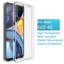 For Motorola Moto G22 4G IMAK UX-5 Series Transparent TPU Phone Case(Transparent)