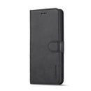 For OPPO A96 5G / Reno7 Z 5G LC.IMEEKE Calf Texture Leather Phone Case(Black)