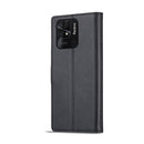 For Xiaomi Redmi 10C LC.IMEEKE Calf Texture Leather Phone Case(Black)