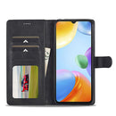For Xiaomi Redmi 10C LC.IMEEKE Calf Texture Leather Phone Case(Black)