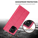 For Xiaomi Redmi 10C LC.IMEEKE Calf Texture Leather Phone Case(Red)