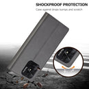 For Xiaomi Redmi 10C LC.IMEEKE Calf Texture Leather Phone Case(Grey)