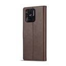 For Xiaomi Redmi 10C LC.IMEEKE Calf Texture Leather Phone Case(Coffee)