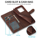 For Xiaomi Redmi 10C LC.IMEEKE Calf Texture Leather Phone Case(Coffee)