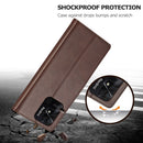 For Xiaomi Redmi 10C LC.IMEEKE Calf Texture Leather Phone Case(Coffee)