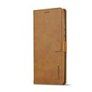 For Xiaomi Redmi 10C LC.IMEEKE Calf Texture Leather Phone Case(Brown)