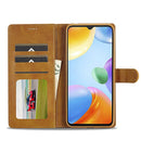 For Xiaomi Redmi 10C LC.IMEEKE Calf Texture Leather Phone Case(Brown)