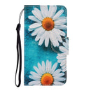 For Samsung Galaxy A13 4G Colored Drawing Pattern Flip Leather Case(Daisy)