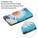 For Samsung Galaxy A13 4G Colored Drawing Pattern Flip Leather Case(Chrysanthemum)