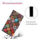 For Samsung Galaxy A13 4G Colored Drawing Pattern Flip Leather Case(Ethnic Style)