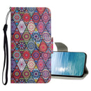 For Samsung Galaxy A13 4G Colored Drawing Pattern Flip Leather Case(Diamond Kaleidoscope)