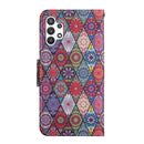 For Samsung Galaxy A13 4G Colored Drawing Pattern Flip Leather Case(Diamond Kaleidoscope)