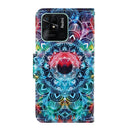 For Xiaomi Redmi 10C Colored Drawing Pattern Flip Leather Case(Mandala)