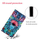 For Xiaomi Redmi 10C Colored Drawing Pattern Flip Leather Case(Mandala)