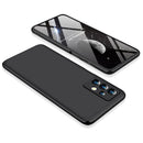 For Samsung Galaxy A13 4G GKK Three Stage Splicing Full Coverage PC Phone Case(Black)