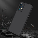 For Samsung Galaxy A13 4G GKK Three Stage Splicing Full Coverage PC Phone Case(Black)
