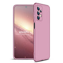 For Samsung Galaxy A13 4G GKK Three Stage Splicing Full Coverage PC Phone Case(Rose Gold)