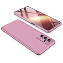 For Samsung Galaxy A13 4G GKK Three Stage Splicing Full Coverage PC Phone Case(Rose Gold)