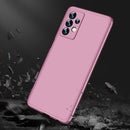 For Samsung Galaxy A13 4G GKK Three Stage Splicing Full Coverage PC Phone Case(Rose Gold)