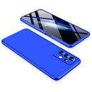 For Samsung Galaxy A13 4G GKK Three Stage Splicing Full Coverage PC Phone Case(Blue)