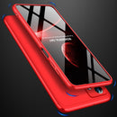 For Samsung Galaxy A13 4G GKK Three Stage Splicing Full Coverage PC Phone Case(Red)