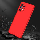 For Samsung Galaxy A13 4G GKK Three Stage Splicing Full Coverage PC Phone Case(Red)