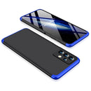For Samsung Galaxy A13 4G GKK Three Stage Splicing Full Coverage PC Phone Case(Black Blue)
