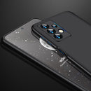 For Samsung Galaxy A23 GKK Three Stage Splicing Full Coverage PC Phone Case(Black)