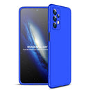 For Samsung Galaxy A23 GKK Three Stage Splicing Full Coverage PC Phone Case(Blue)