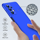 For Samsung Galaxy A23 GKK Three Stage Splicing Full Coverage PC Phone Case(Blue)