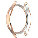 For Samsung Galaxy Watch4 40mm Single Row Diamond Hollowed PC Watch Case(Rose Gold)
