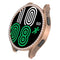 For Samsung Galaxy Watch4 40mm Single Row Diamond Hollowed PC Watch Case(Rose Gold)