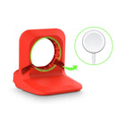 Silicone Charging Holder for Apple Watch(Red)