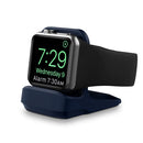 Silicone Charging Holder for Apple Watch(Midnight Blue)