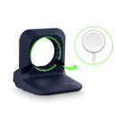 Silicone Charging Holder for Apple Watch(Midnight Blue)