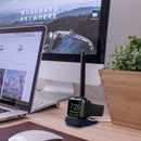 Silicone Charging Holder for Apple Watch(Midnight Blue)