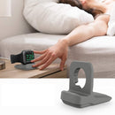 Silicone Charging Holder for Apple Watch(Grey)