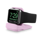 Silicone Charging Holder for Apple Watch(Purple)