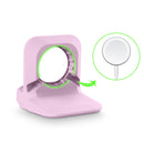 Silicone Charging Holder for Apple Watch(Purple)