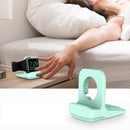 Silicone Charging Holder for Apple Watch(Mint Green)