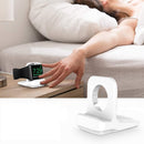 Silicone Charging Holder for Apple Watch(White)