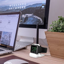 Silicone Charging Holder for Apple Watch(White)