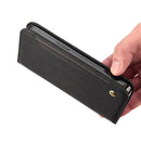For Samsung Galaxy M23 5G Skin Feel Splicing Leather Phone Case(Black)