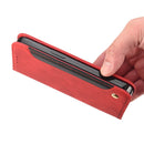 For Samsung Galaxy M23 5G Skin Feel Splicing Leather Phone Case(Red)