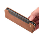 For Samsung Galaxy M23 5G Skin Feel Splicing Leather Phone Case(Brown)
