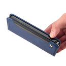 For Samsung Galaxy M23 5G Skin Feel Splicing Leather Phone Case(Blue)