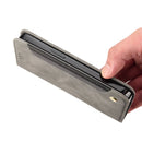For Samsung Galaxy M23 5G Skin Feel Splicing Leather Phone Case(Grey)