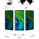 Full Cover Anti-peeping Tempered Glass Film For Xiaomi Redmi Note 10 Pro